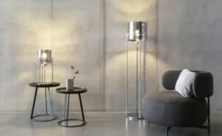JOOP! Stehleuchte 1-flammig Round Lights Chrome