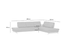 JOOP! Ecksofa Leder Loft 8108