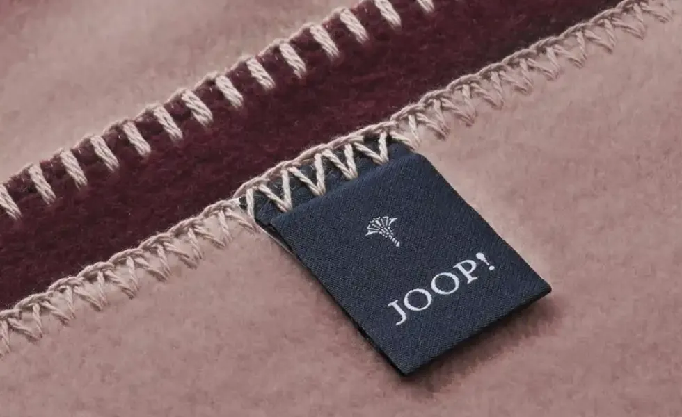 JOOP! Wohndecke Joop! Uni-Doubleface
