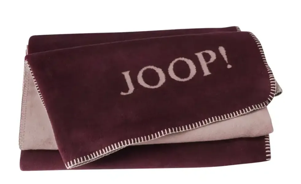 JOOP! Wohndecke Joop! Uni-Doubleface