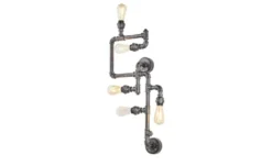 KHG Decken-/ Wandleuchte, 5-flammig Pipe