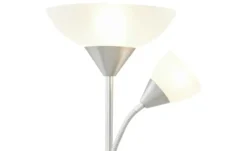KHG Deckenfluter, 2-flammig, Nickel matt