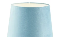 KHG Keramik-Tischleuchte, 1-flammig, blau ´Vögel´