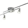 KHG LED- Deckenspot, 5- flammig, chrom