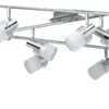 KHG LED- Deckenstrahler, 6-flammig, chrom