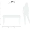 KHG LED- Deckenstrahler, 3-flammig mit Glas