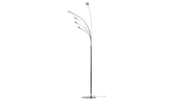 KHG LED-Bogenleuchte, 5-flammig, chrom