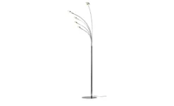 KHG LED-Bogenleuchte, 5-flammig, chrom