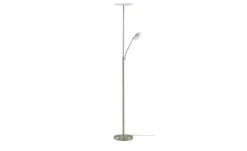 KHG LED-Deckenfluter, 2-flammig, Nickel-matt