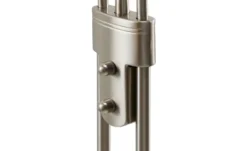 KHG LED-Deckenfluter, 2-flammig, nickel-matt