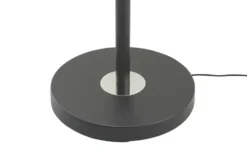 KHG LED-Deckenfluter, 2-flammig, schwarz
