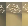 KHG LED-Deckenleuchte, Alu/chrom