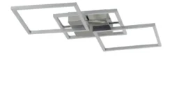 KHG LED-Deckenleuchte, Alu/chrom
