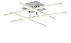 KHG LED-Deckenleuchte, 4-flammig, Chrom