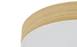 KHG LED-Deckenleuchte Holzoptik/weiß