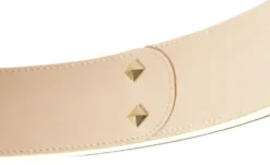 KHG LED-Deckenleuchte, Kunstleder schwarz/goldfarben