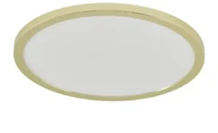 KHG LED-Deckenleuchte, messing-blank