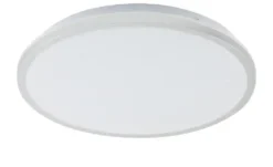 KHG LED-Deckenleuchte mit Backlight, silberfarben