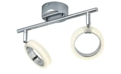 KHG LED-Deckenstrahler, 2-flammig, Acrylringe
