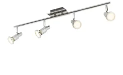 KHG LED-Deckenstrahler mit 4 schwenkbaren Spots