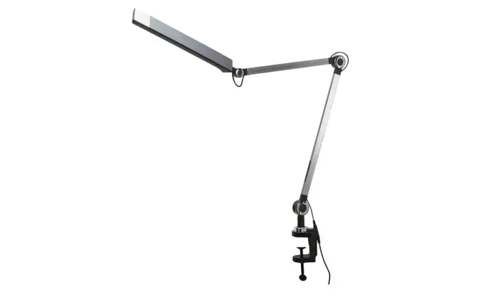 KHG LED-Klemmleuchte, 1-flammig, schwarz mit Touchpad