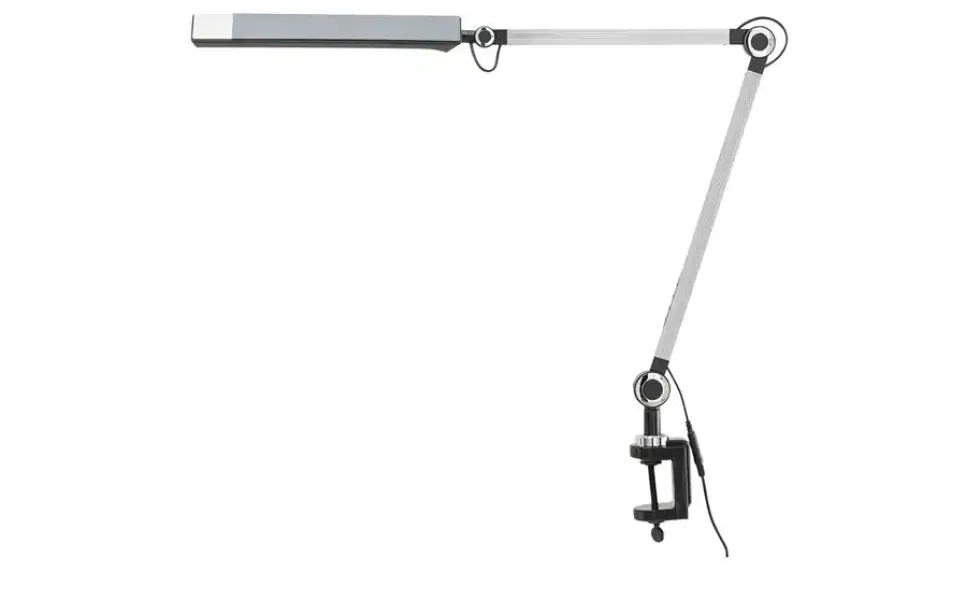 KHG LED-Klemmleuchte, 1-flammig, schwarz mit Touchpad
