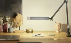 KHG LED-Klemmleuchte, 1-flammig, schwarz mit Touchpad
