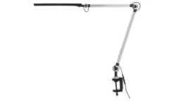 KHG LED-Klemmleuchte, 1-flammig, schwarz mit Touchpad