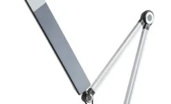 KHG LED-Klemmleuchte, 1-flammig, schwarz mit Touchpad