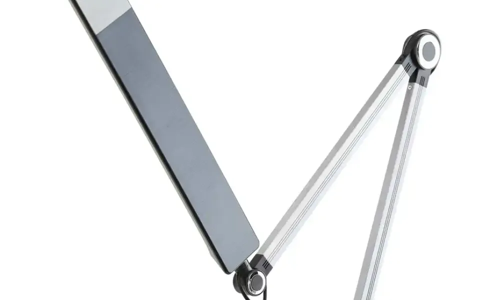 KHG LED-Klemmleuchte, 1-flammig, schwarz mit Touchpad