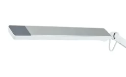 KHG LED-Klemmleuchte, 1-flammig, weiß mit Touchpad
