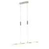 KHG LED-Pendelleuchte, 4-flammig, Nickel-matt