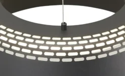 KHG LED-Pendelleuchte, 1-flammig, Metall/ schwarz