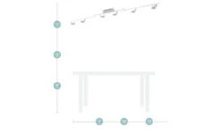 KHG LED-Spot, 6-flammig weiß