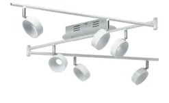 KHG LED-Spot, 6-flammig weiß