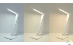 KHG LED-Tischleuchte, 1-flammig, Alu/weiß