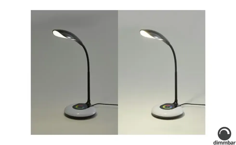 KHG LED-Tischleuchte, 1-flammig, schwarz