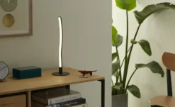KHG LED-Tischleuchte, schwarz