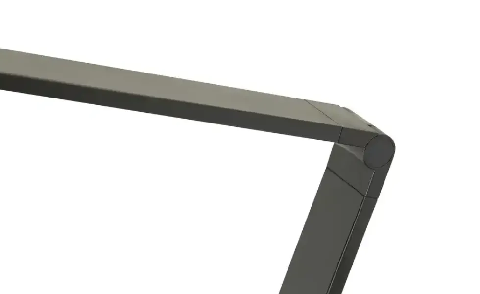 KHG LED-Tischleuchte, schwarz mit Qi-Charger