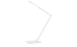 KHG LED-Tischleuchte, weiß mit Qi-Charger