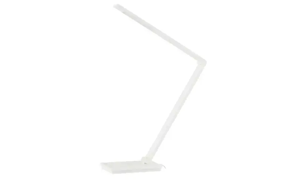 KHG LED-Tischleuchte, weiß mit Qi-Charger