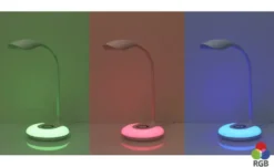 KHG LED-Tischleuchte,1-flammig, weiß
