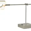 KHG Tischleuchte, 1-flammig, Nickel-matt
