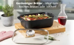 KHG Aromabräter aus Aluguss eckig