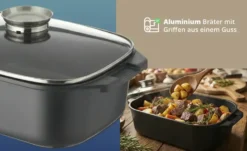 KHG Aromabräter aus Aluguss eckig