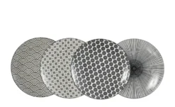 KHG Dessertteller 4er Set Vario