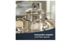 KHG Topfset, 5-teilig PLATIN