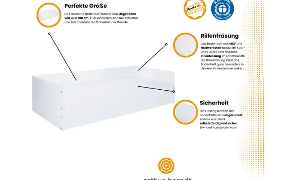 Kinderzimmer 4er-Set Thilo