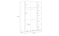 Kleiderschrank Jamaro