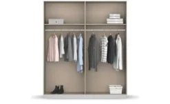 Kleiderschrank mit Spiegel Acero